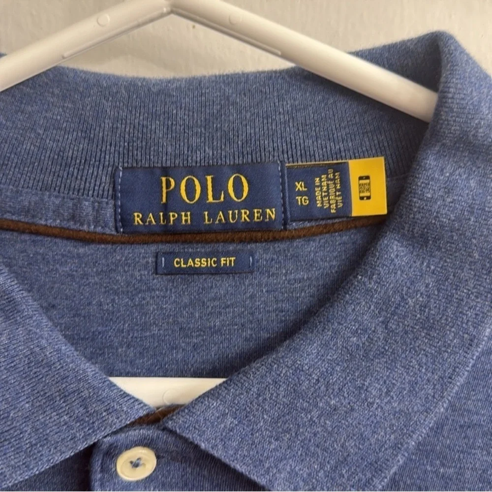 Soft Cotton Polo Shirt long sleeve size XL
